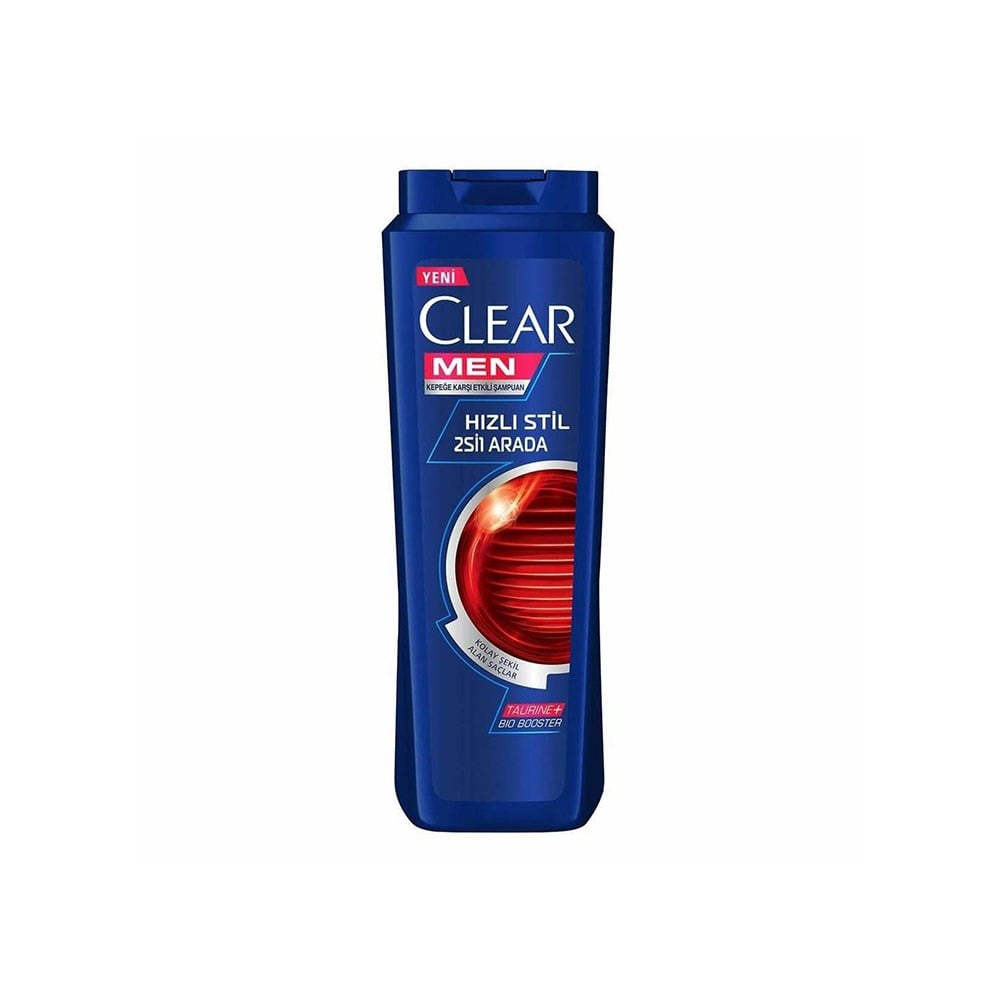 Clear Şampuan 600 Ml Men Hızlı Stil 2si1 Arada