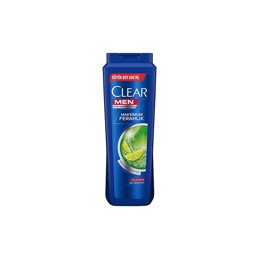 Clear Şampuan 600 Ml Men Maksimum Ferahlık Yağlı Saçlar