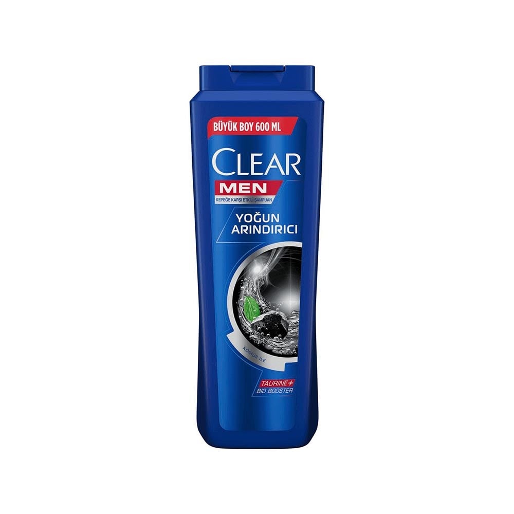 Clear Şampuan 600 Ml Men Yoğun Arındırıcı Kömür
