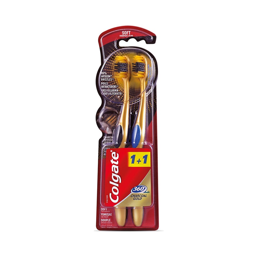 Colgate Diş Fırçası 1+1 360 Gold Yumuşak
