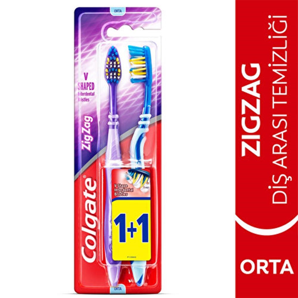 Colgate Diş Fırçası 1+1 Zig Zag