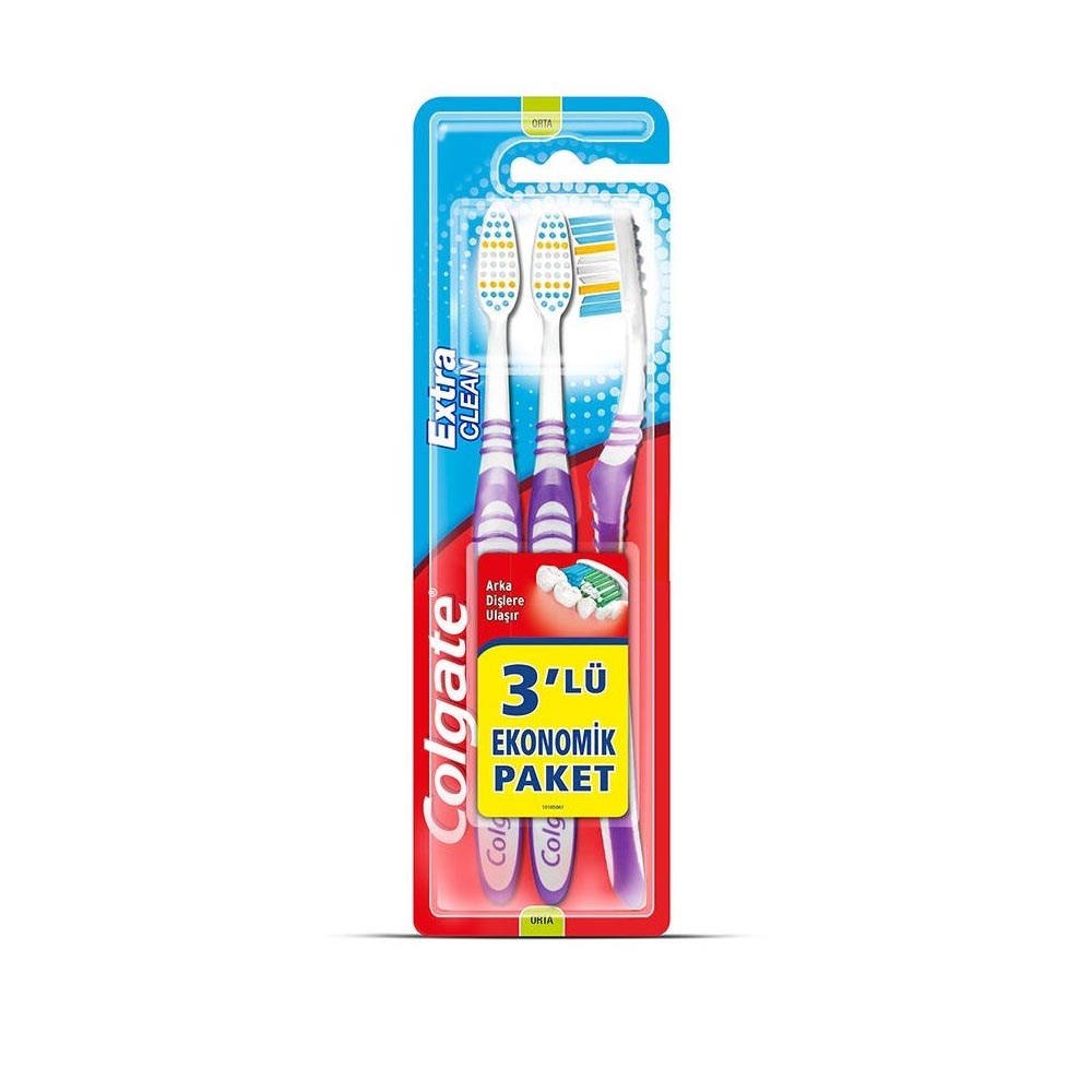 Colgate Diş Fırçası 2+1 Extra Clean