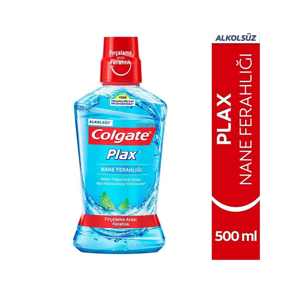 Colgate Plax Ağız Suyu 500 Ml Nane Ferahlığı