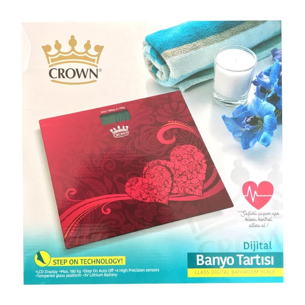 Crown Dijital Banyo Tartısı Crw-7006