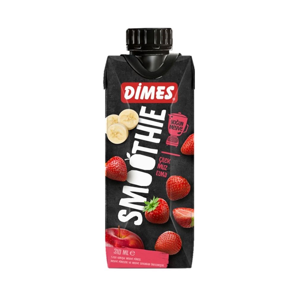 Dimes 310 Ml Smoothıne Çilek Muz Elma
