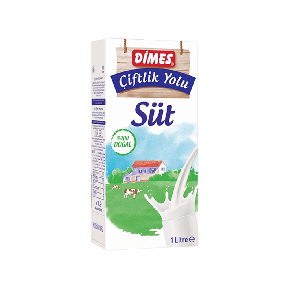 Dimes Süt 1 Lt Y.yağlı