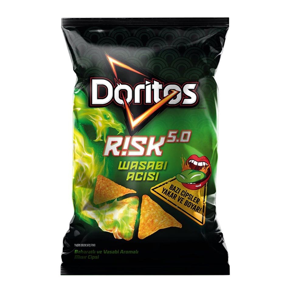 Doritos Süper 107 Gr Risk Wasabı Acısı