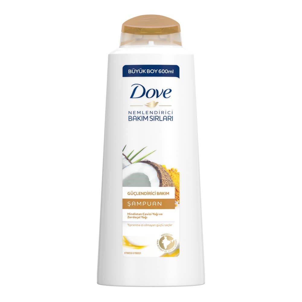 Dove Şampuan 600 Ml Güçlendirici H.cevizi Zerdeçal