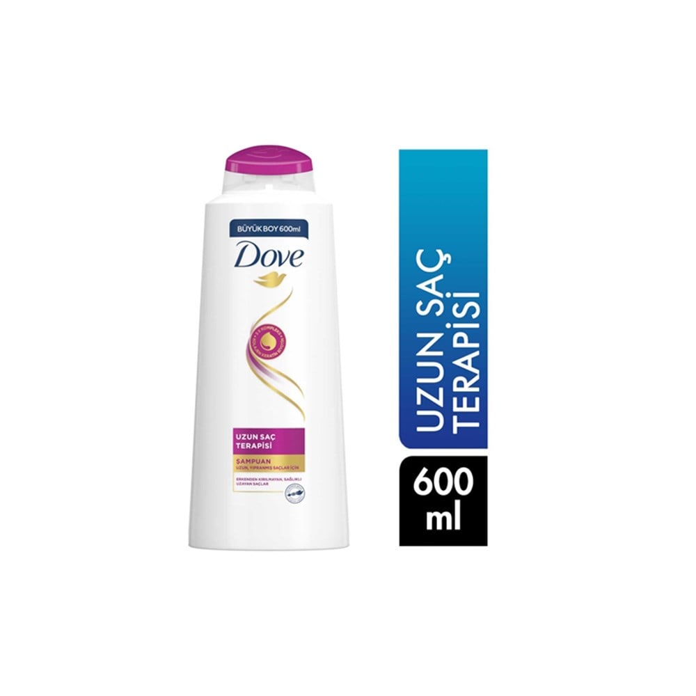 Dove Şampuan 600 Ml Uzun Saç Terapisi
