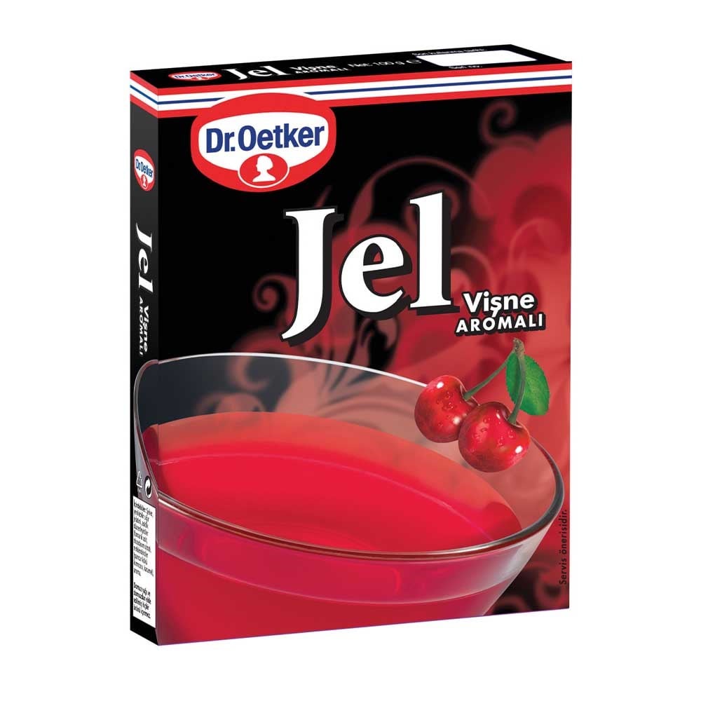 Dr.oetker Jel 100 Gr Bitkisel Vişne