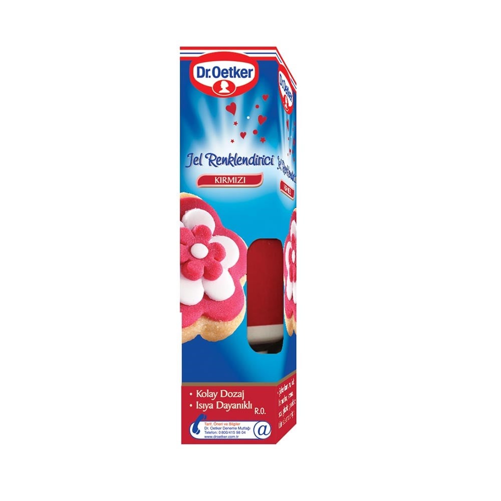 Dr.oetker Jel Renklendirici Kırmızı 10 Gr