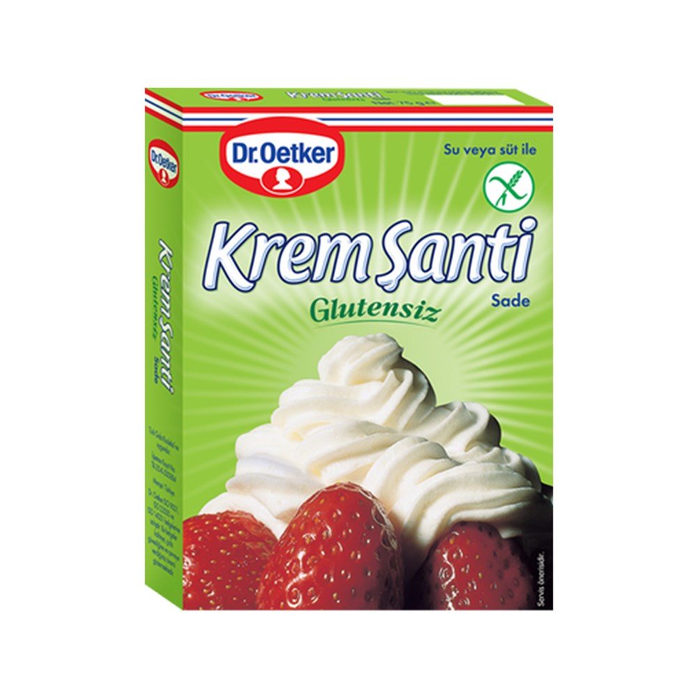Dr.oetker Krem Şanti 75 Gr Glutensiz