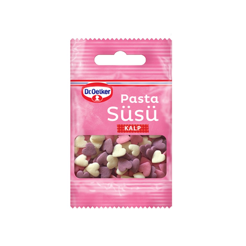 Dr.oetker Pasta Süsü 10 Gr Kalpler Dekor