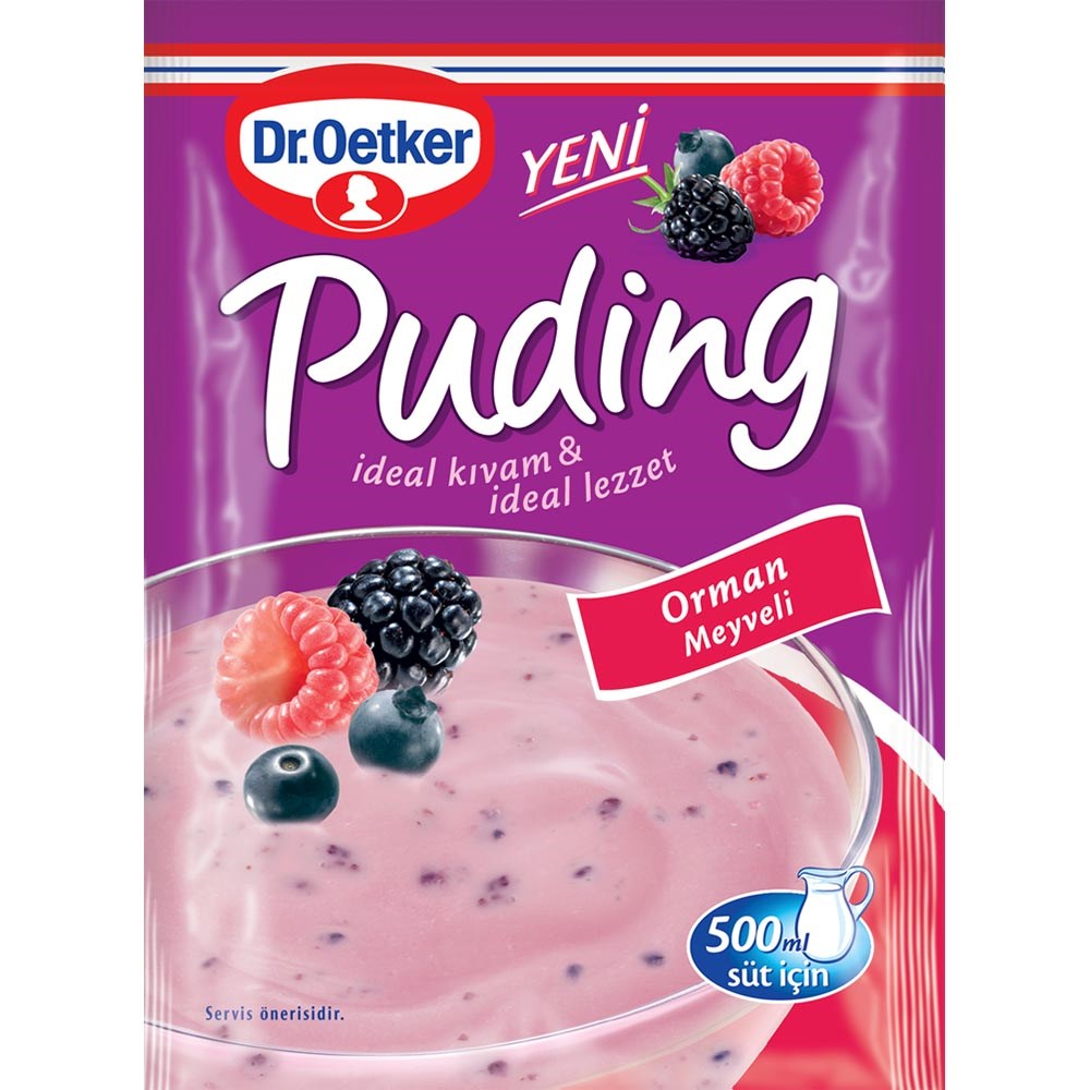 Dr.oetker Puding 111 Gr Orman Meyveli