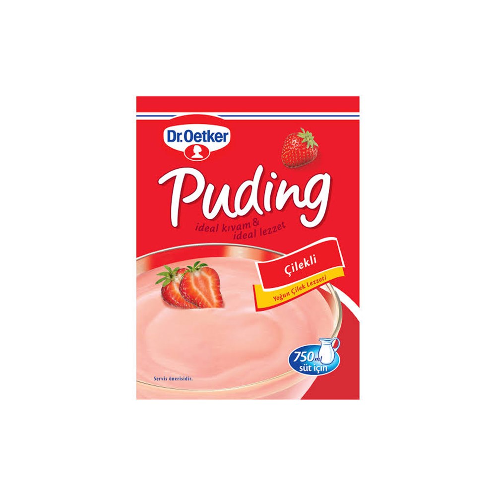 Dr.oetker Puding 128 Gr Çilekli