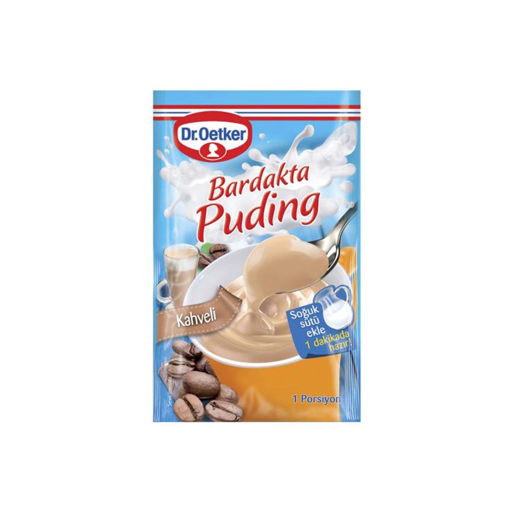 Dr.oetker Puding Bardak Kahveli 30 Gr