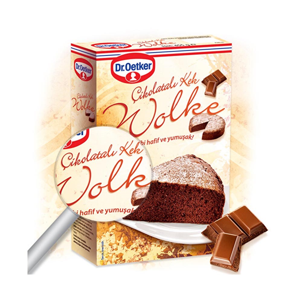 Dr.oetker Wolke Kek 455 Gr Çikolatalı