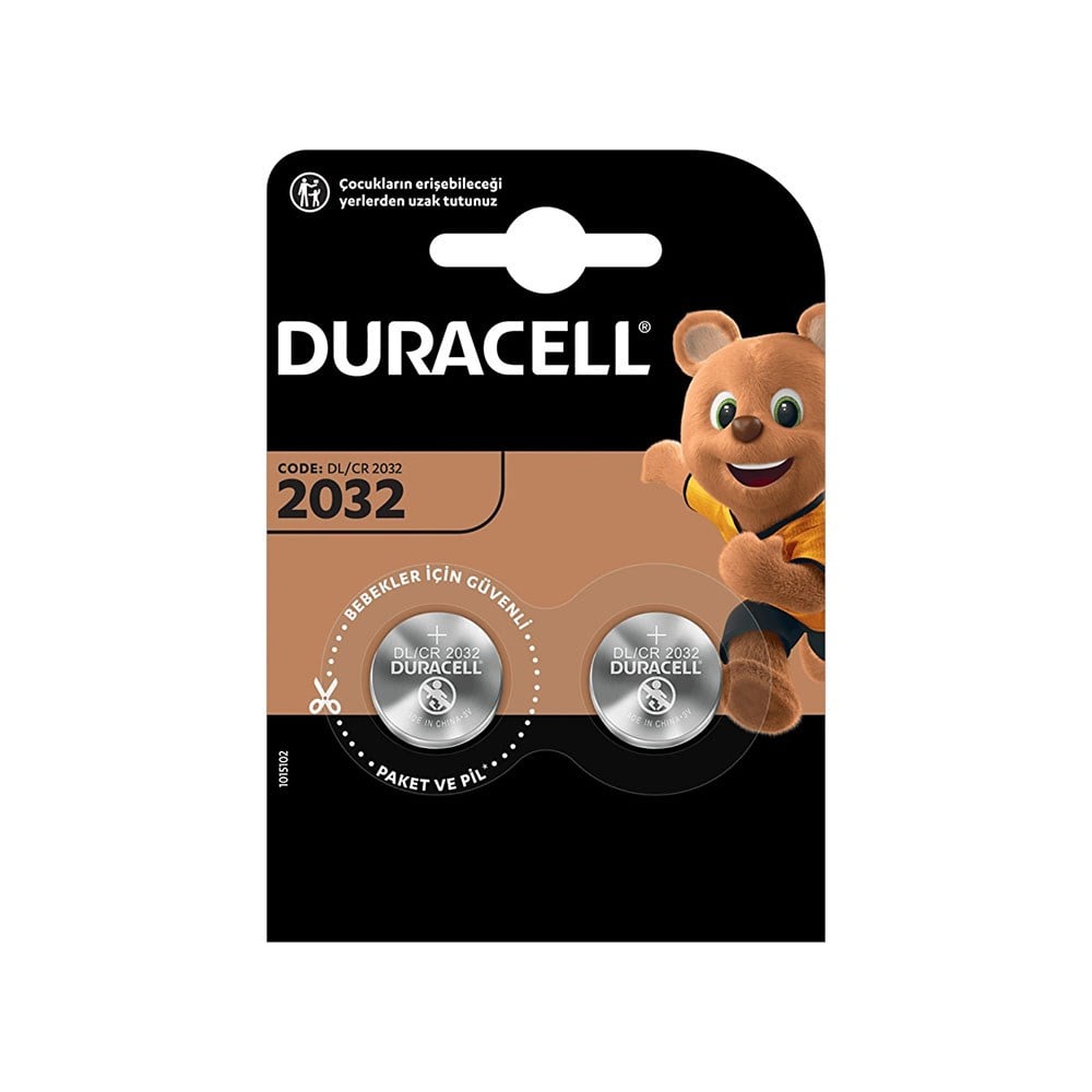 Duracell Düğme Pil 2032 Tekli