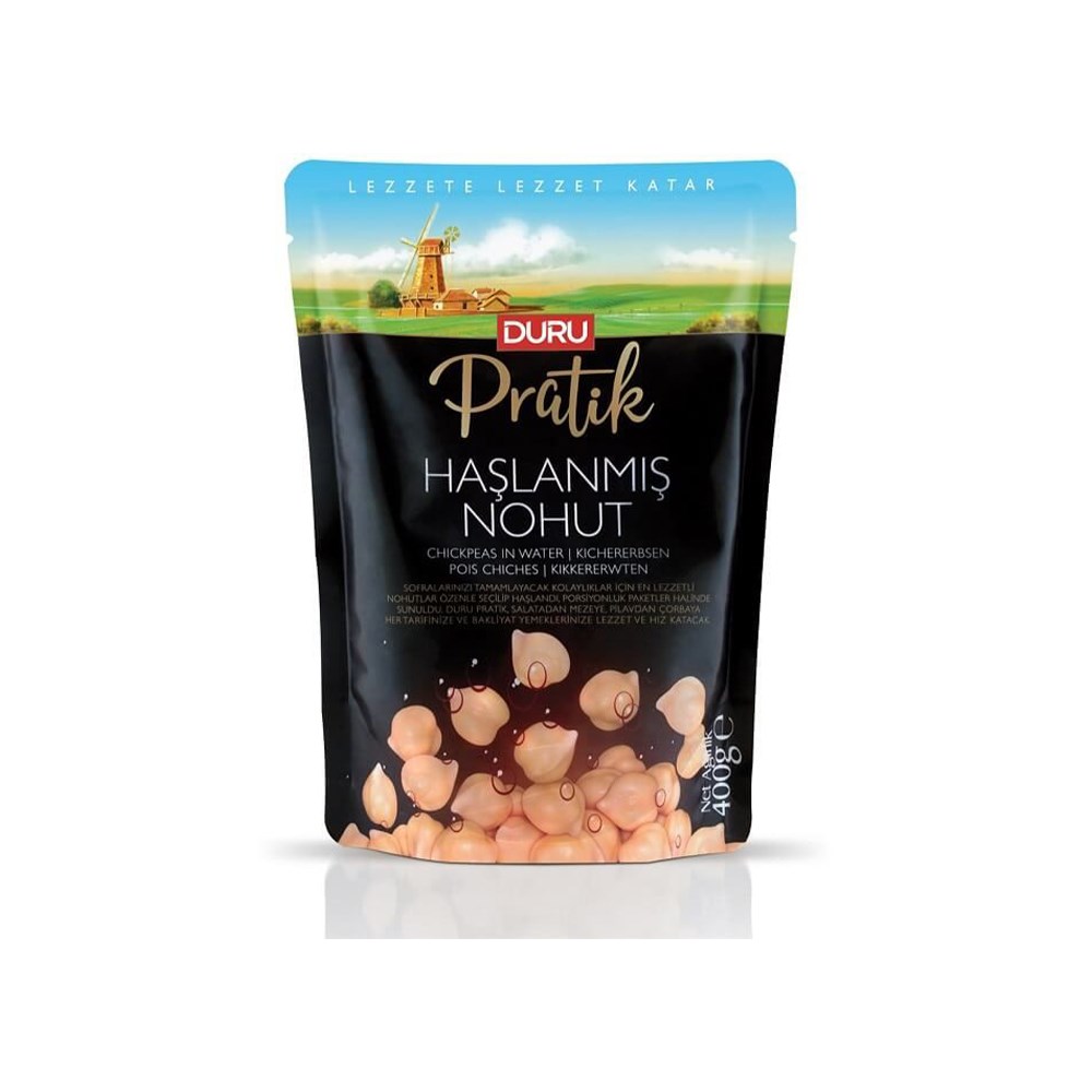 Duru Haşlanmış Nohut 400 Gr