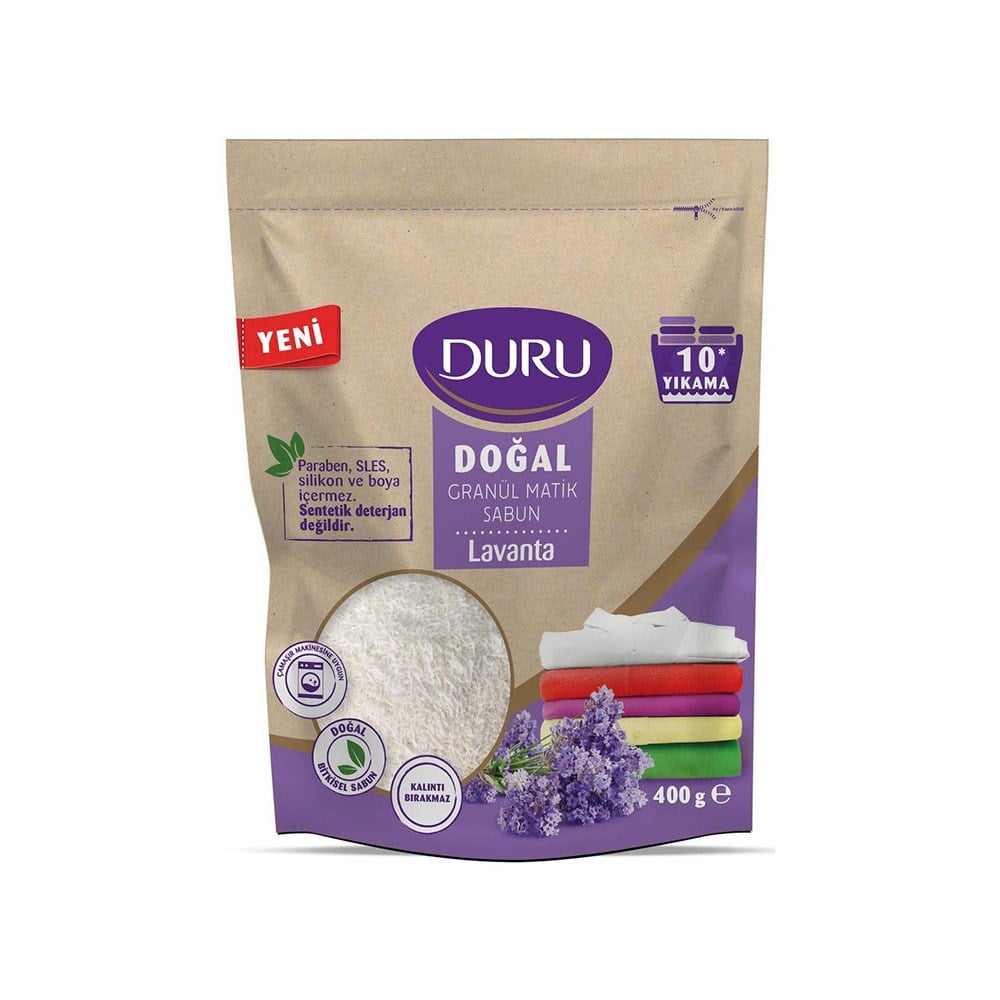 Duru Sabun Granül 400 Gr Lavanta