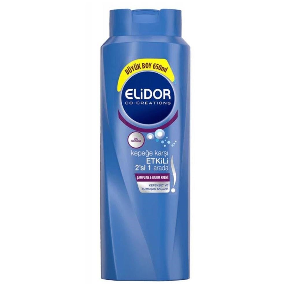 Elidor Şampuan 650 Ml 2si1 Kepeğe Karşı Etkili