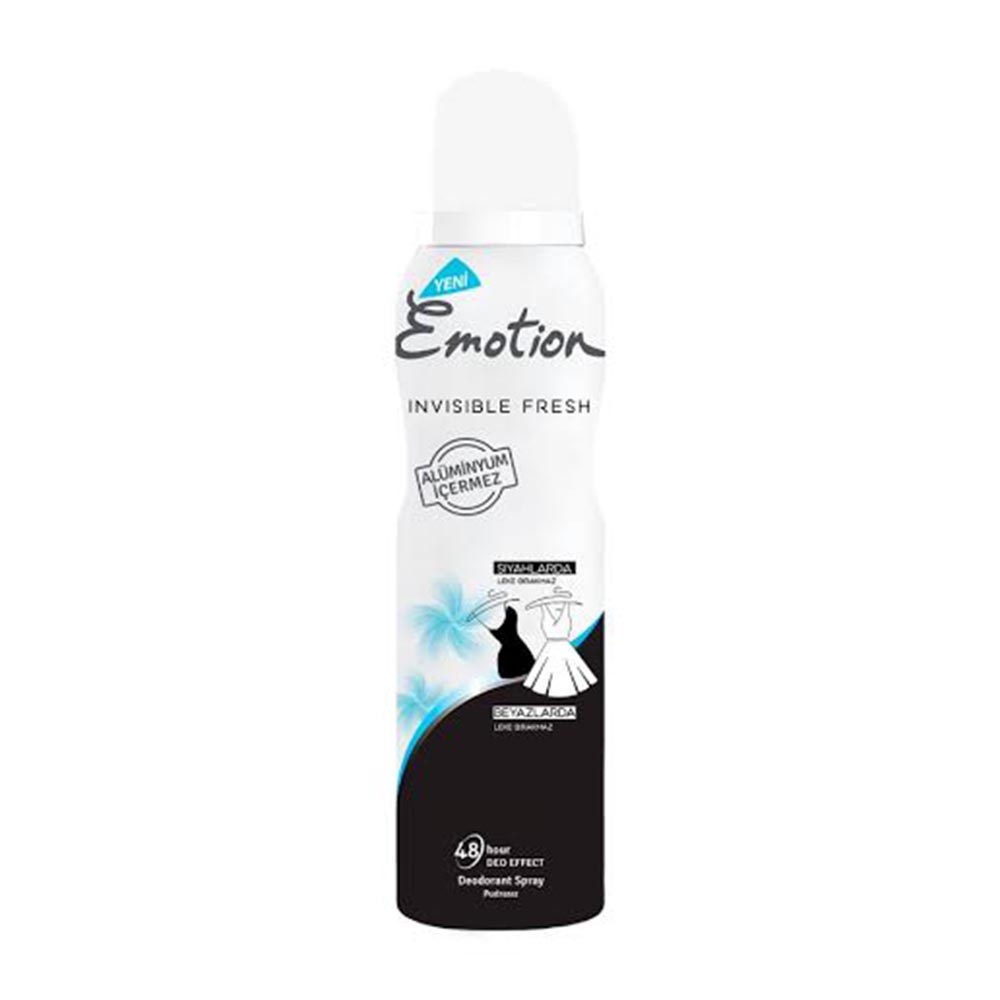 Emotion Deo Sprey 150 Ml Invıs.fresh