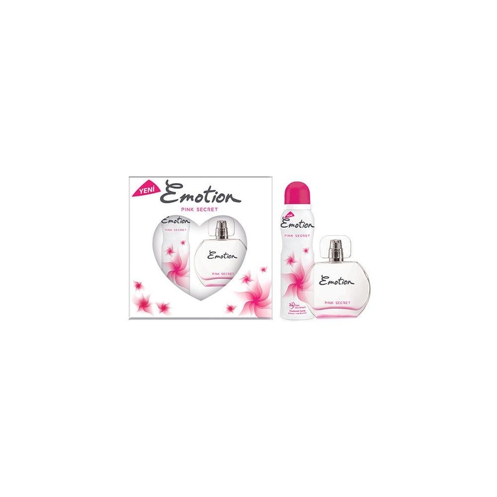 Emotion Kofre Set Edt 50 Ml + Deo 150 Ml Pınk Secret