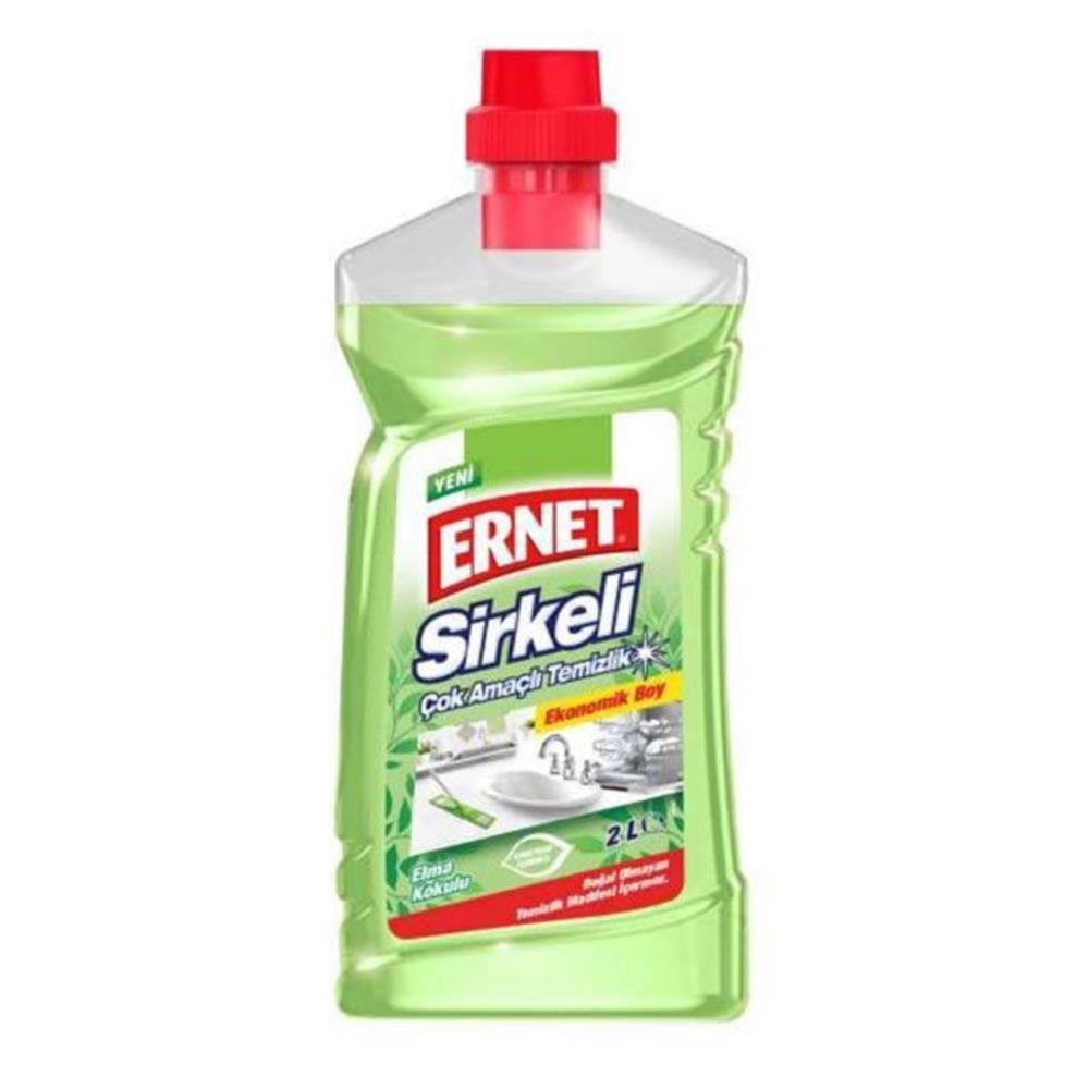 Ernet Sirkeli Çok Amaçlı Temizleyici 2 Lt Elma