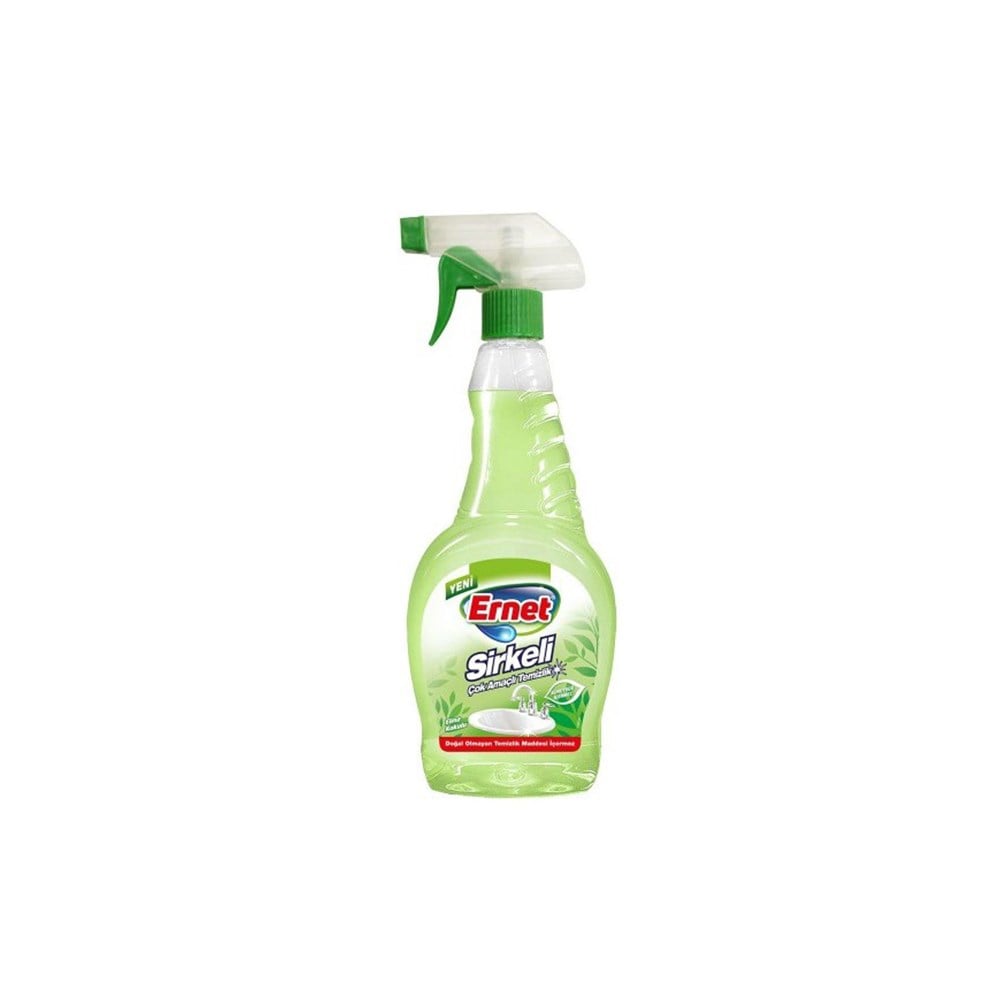 Ernet Sirkeli Çok Amaçlı Temizleyici Sprey 750 Ml Elma