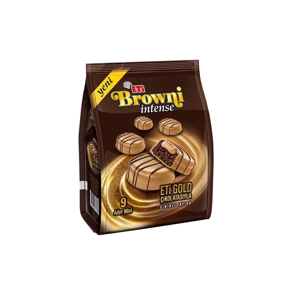 Eti Browni İntense Gold Mini 135 Gr Çikolatalı