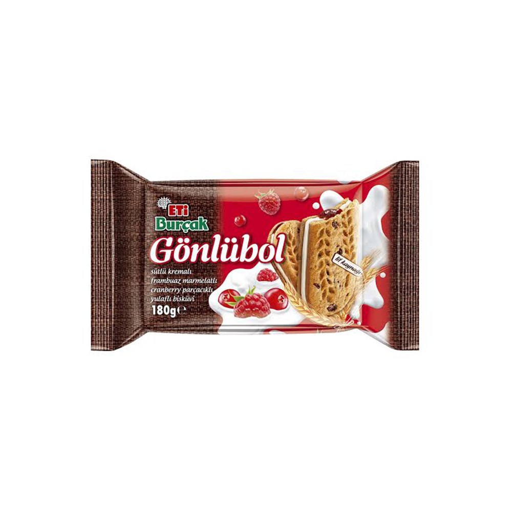 Eti Burçak Gönlübol Frambuazlı 180 Gr