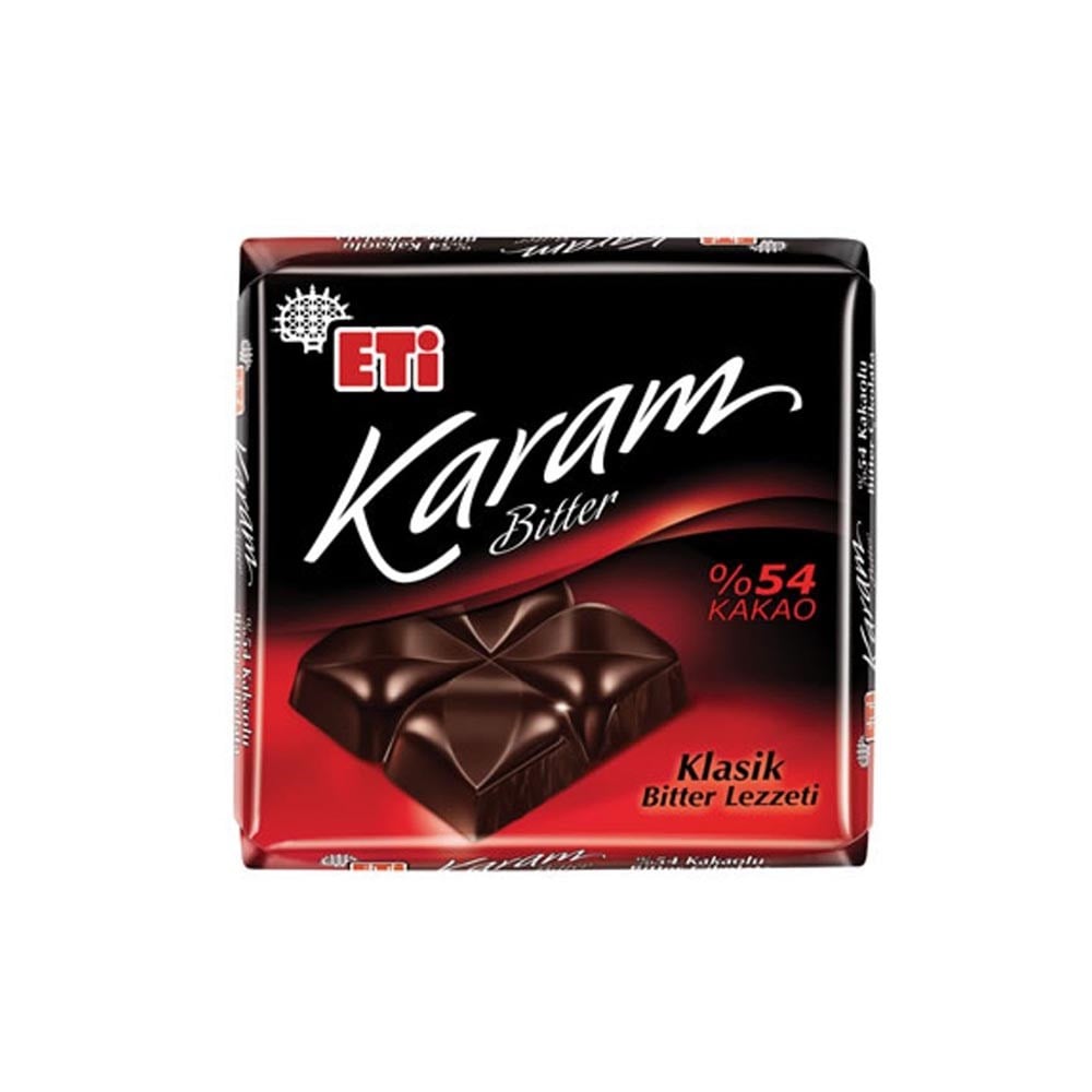 Eti Çik.kare 60 Gr Bitter %54 Kakao