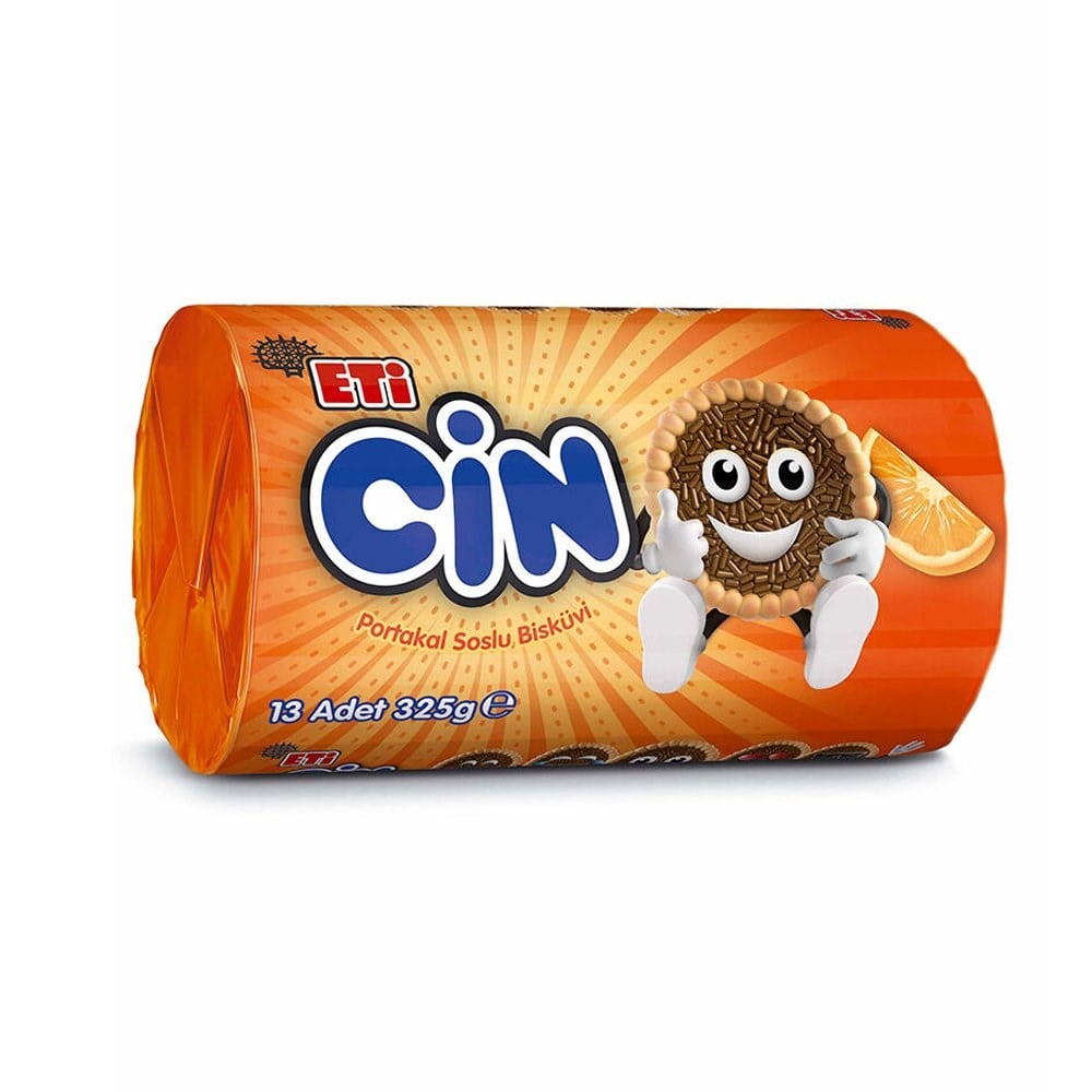 Eti Cin 325 Gr Portakallı