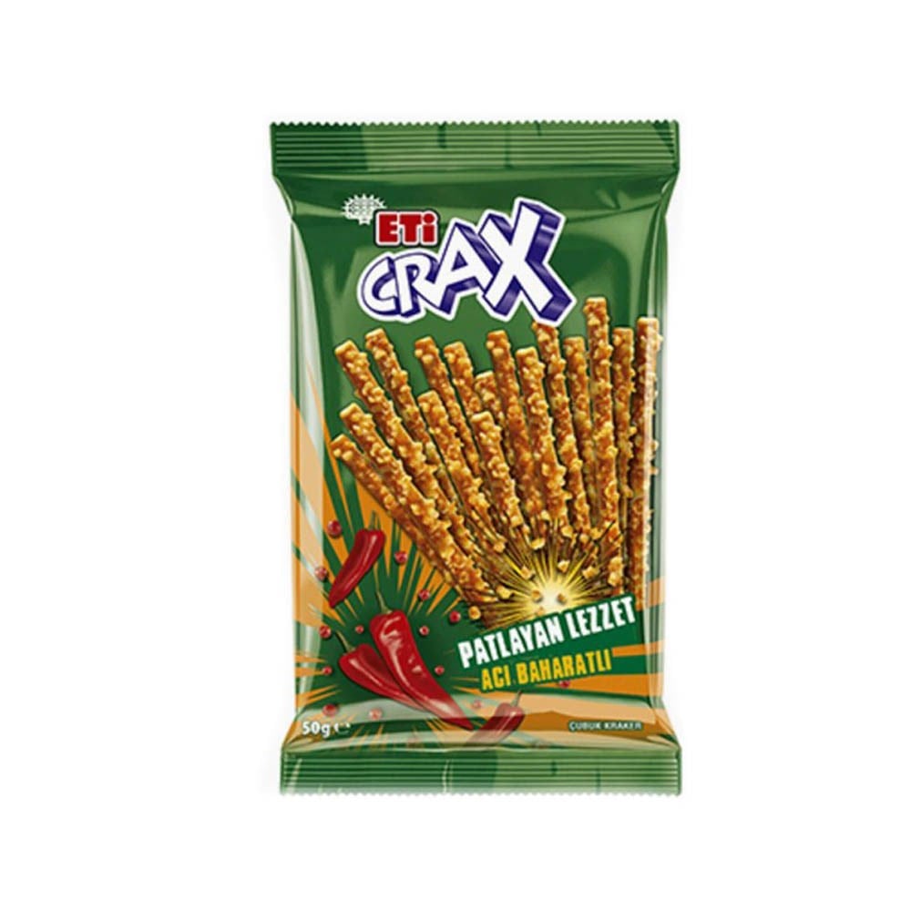 Eti Crax 50 Gr Acı Baharatlı