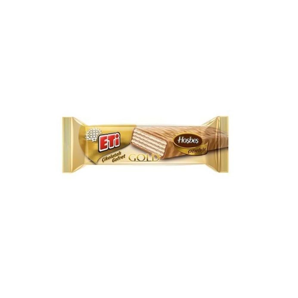 Eti Gofret Gold 29 Gr Çikolatalı
