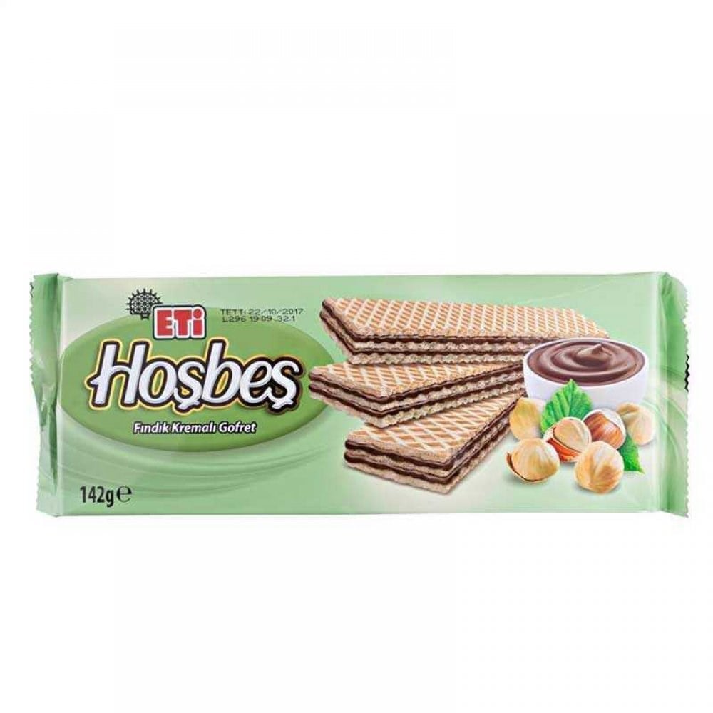 Eti Hoşbeş Gofret 142 Gr Fındıklı