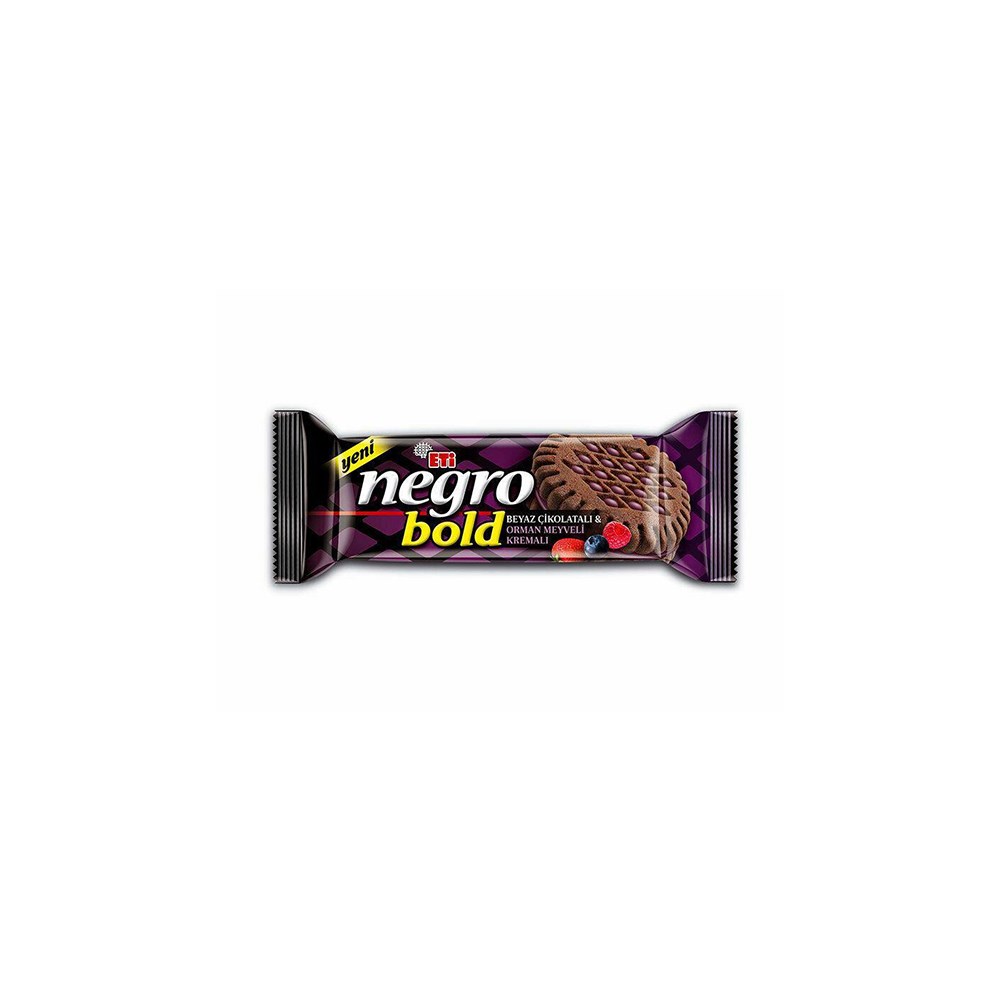 Eti Negro Bold 120 Gr Bey.çik.orman Meyveli