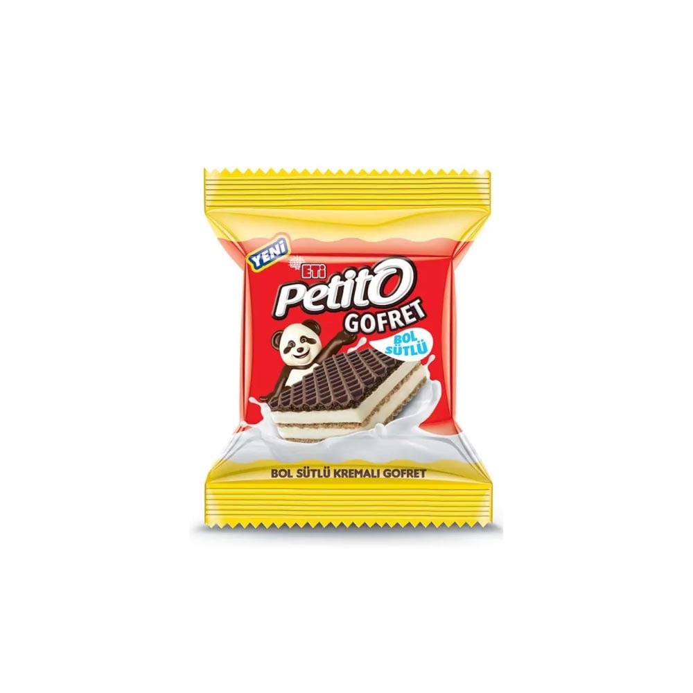 Eti Petito Gofret 26 Gr Bol Sütlü