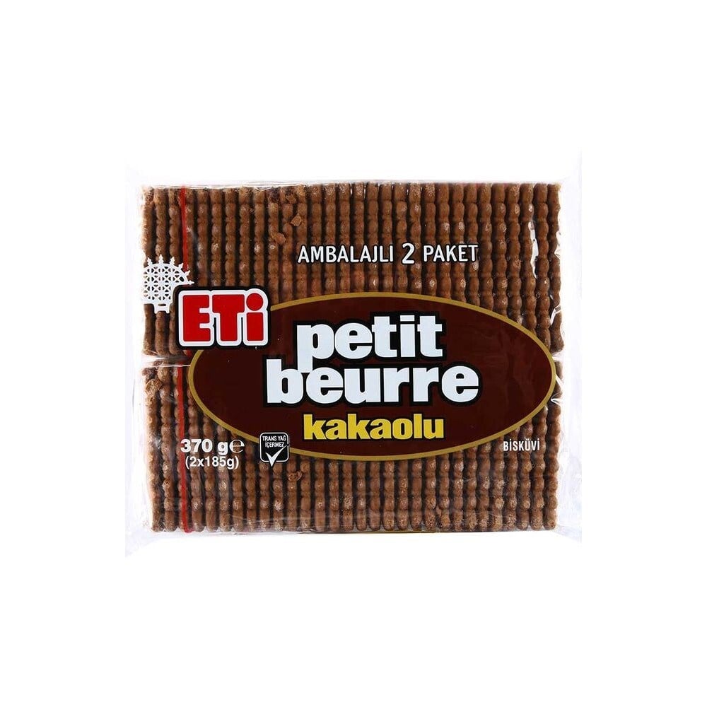 Eti Pötibör Bisküvi 370 Gr Kakaolu