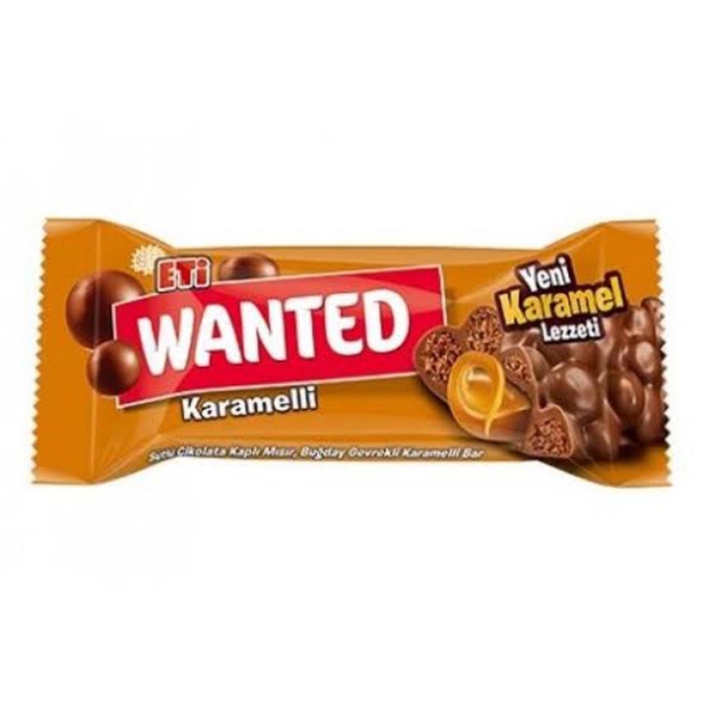 Eti Wanted 32 Gr Karamelli