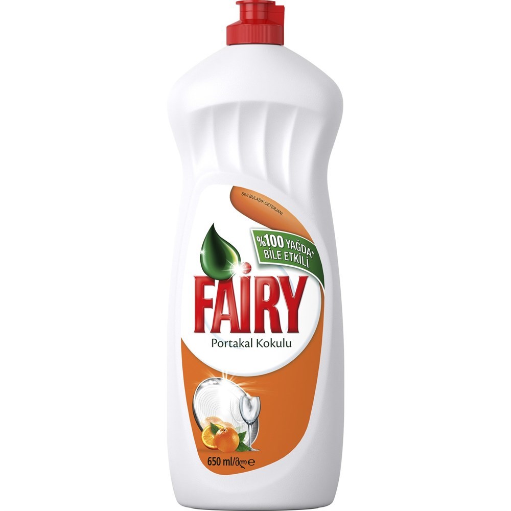 Fairy 650 Ml Sıvı Bulaşık Portakal
