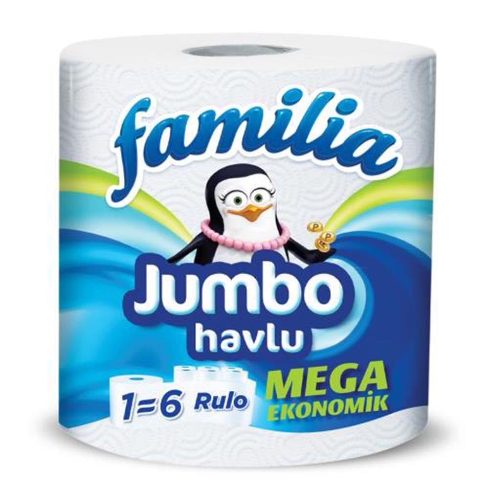 Familia Havlu Plus Jumbo 3 Katlı Tekli