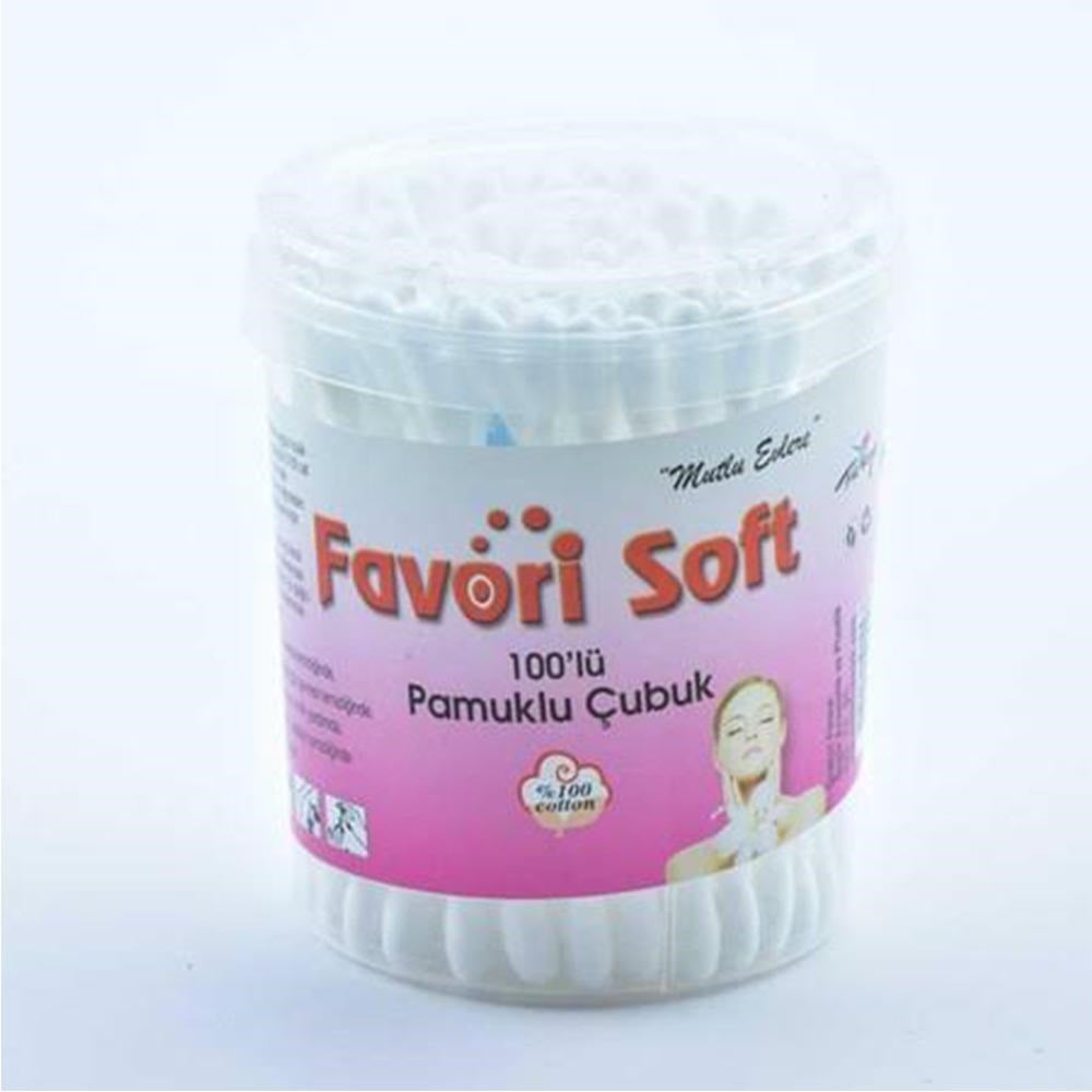 Favori Soft Pamuklu Çubuk 100-lü