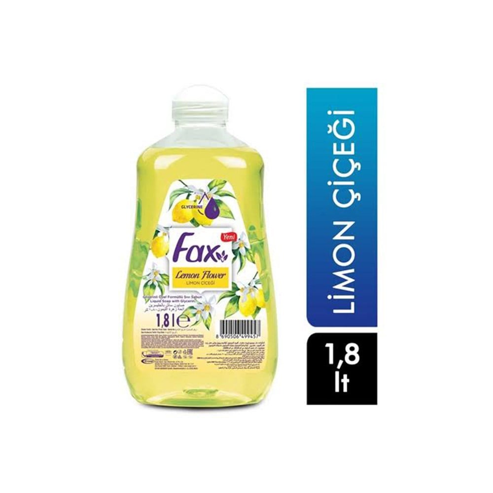 Fax Sıvı El Sabunu 1,8 Lt Limon Çiçeği