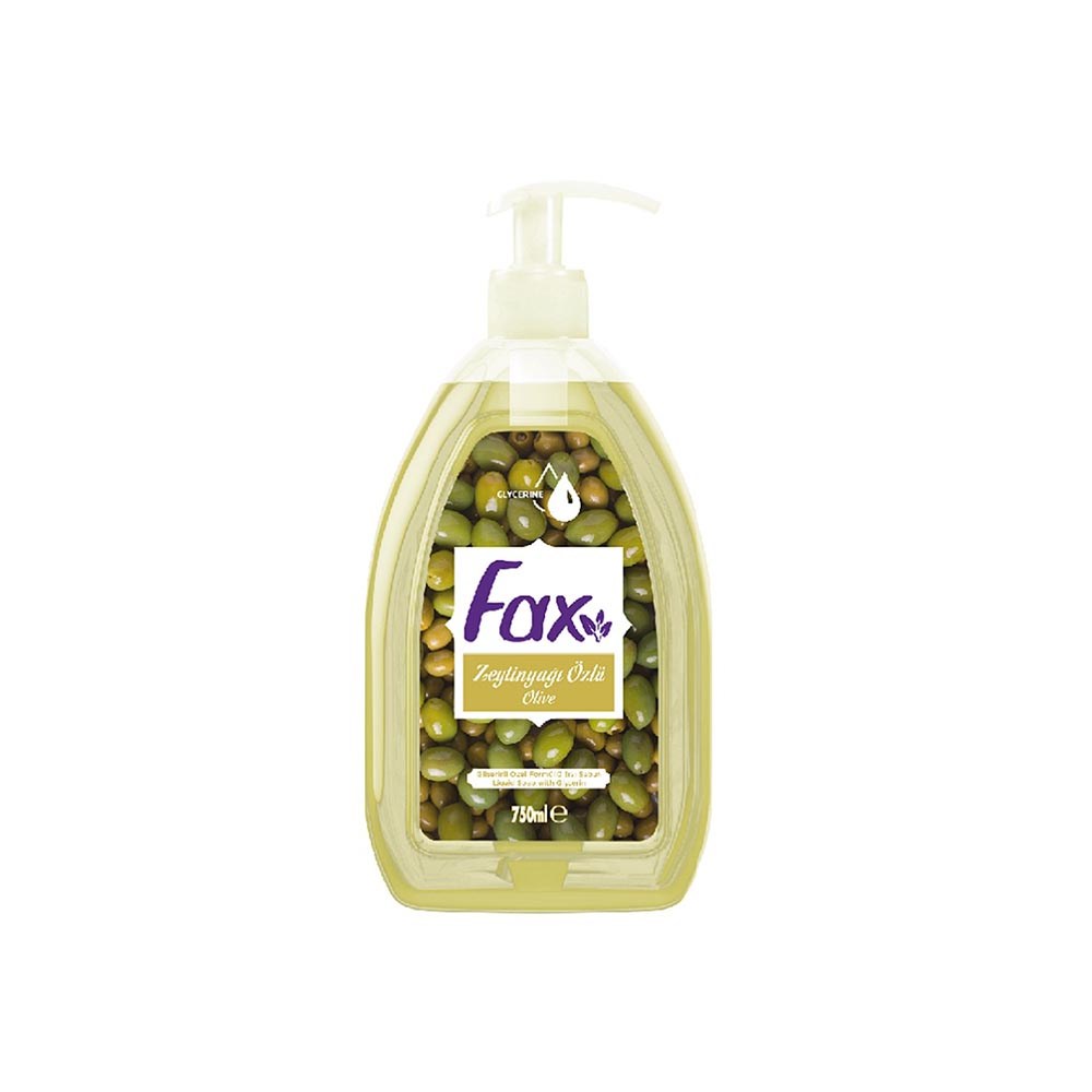 Fax Sıvı El Sabunu 750 Ml Zeytinyağlı