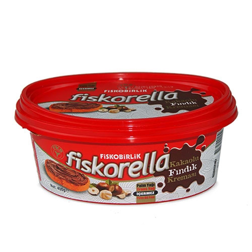 Fiskobirlik 400 Gr Fiskorella Kakaolu Fındık Kreması
