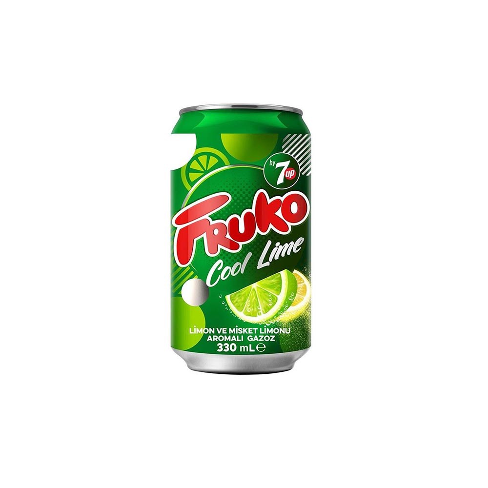 Fruko Gazoz 330 Ml Kutu Limon
