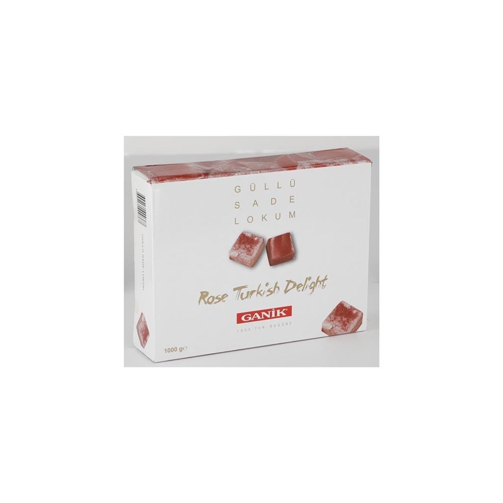 Ganik Lokum 1000 Gr Güllü