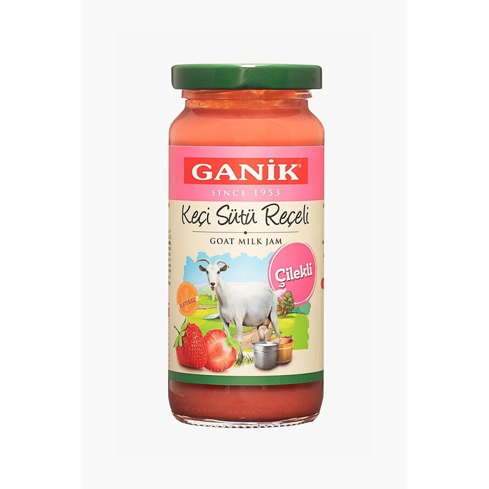 Ganik Reçel 270 Gr Keçi Sütü Çilekli