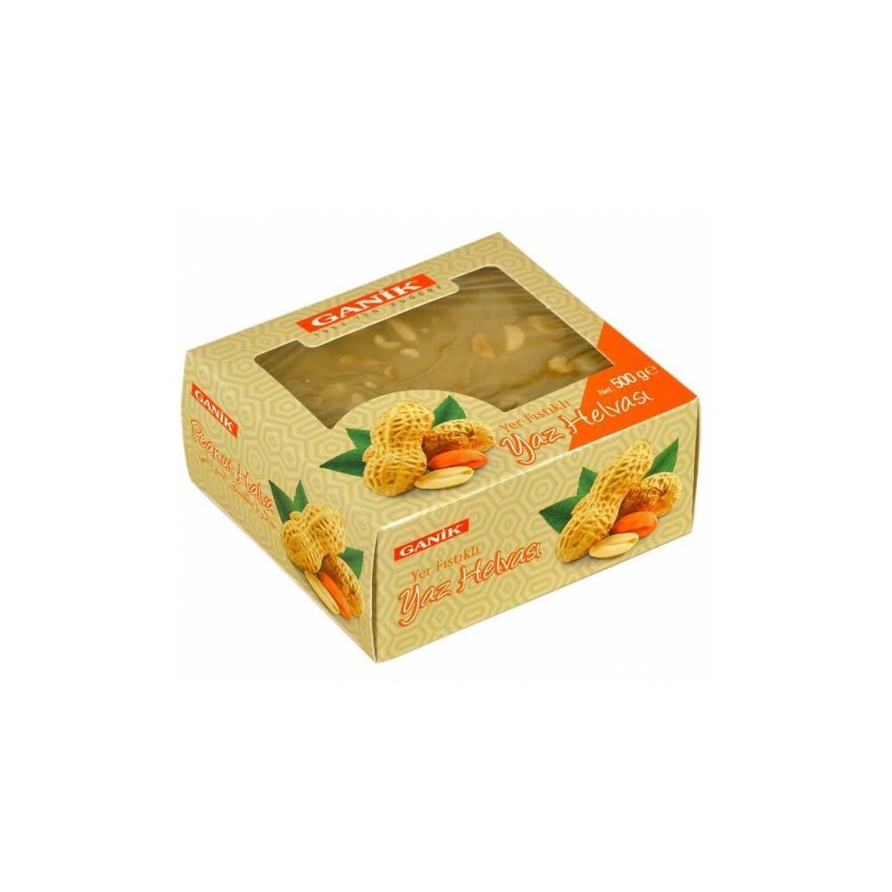 Ganik Yaz Helvası 500 Gr Yer Fıstıklı